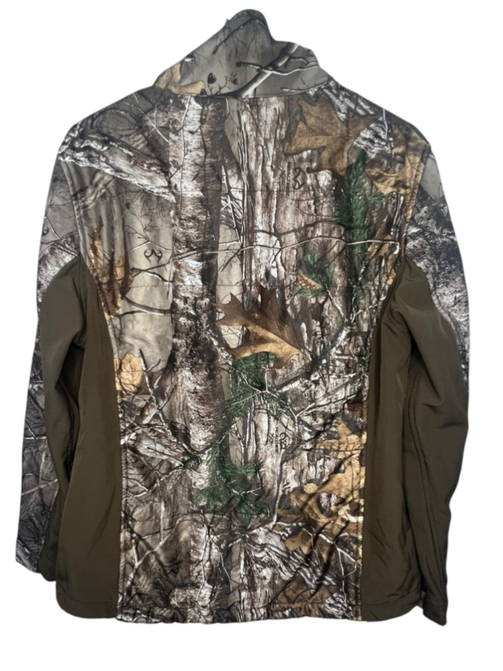 Realtree Camo Softshell Front Zip Long Sleeve Hunting Jacket Jacket - Picture 5 of 5